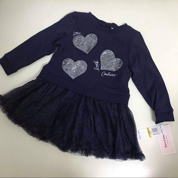 Juicy Couture Heart Print Twofer Dress - Picture 9 of 10